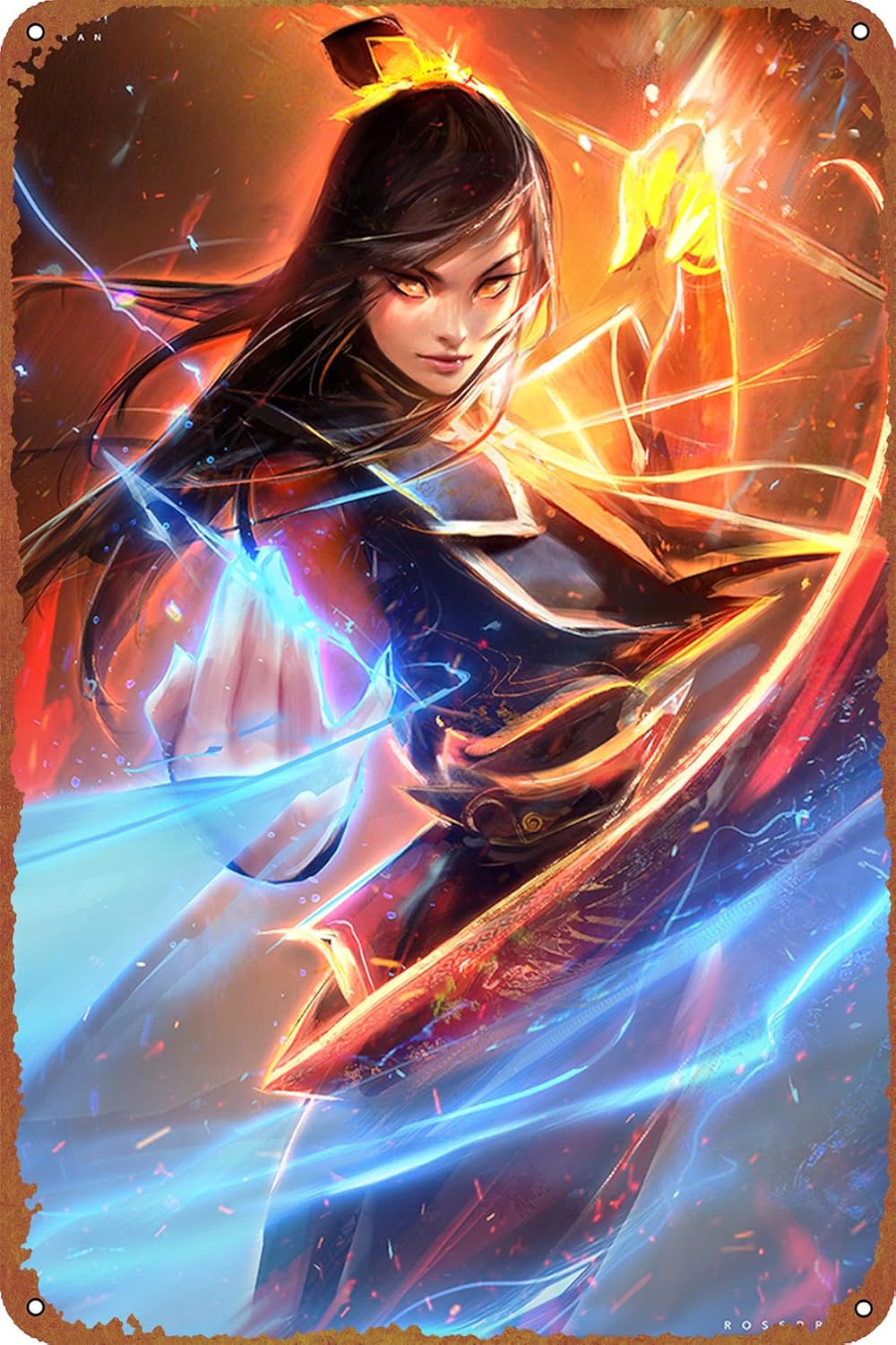 Office Youtuber - AZULA : ยูทูป! ป้ายโลหะวินเทจสำหรับตกแต่งบ้าน สำนักงาน บาร์