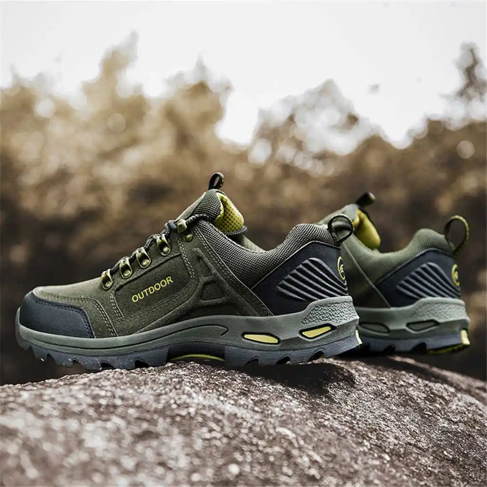 Office Tech Design - Non-SLIP Lace Up เดินป่าเทนนิสสําหรับชายเทรนเนอร์สําหรับชาย Mountain รองเท้ารองเท้าผ้าใบกีฬาแฟชั่น-Man