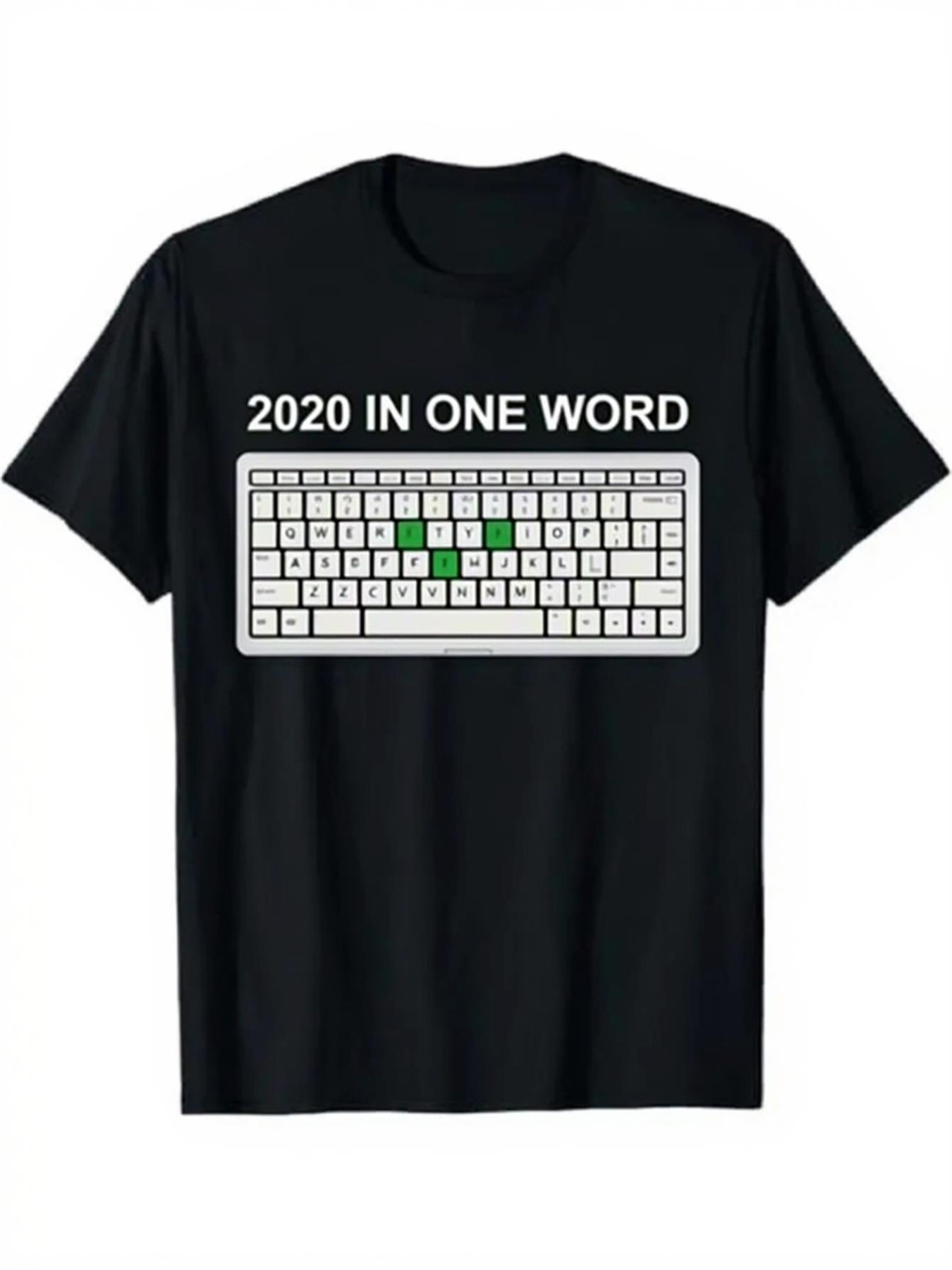 Office Tech Design - เสื้อยืดแขนสั้นพิมพ์ลายคีย์บอร์ดสำหรับผู้ชาย (L-5Xl) ดีไซน์แนวสตรีทแวร์เทคฮิวเมอร์ เสื้อสีดำสไตล์มินิมอล ของขวัญสุดอินเทรนด์สำหรับวันหยุดฤดูร้อน