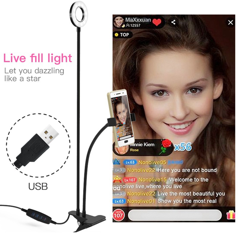 แหวนไฟเซลฟี่2024พร้อมหลอดไฟ LE - Office Youtuber บทวิจารณ์และราคา