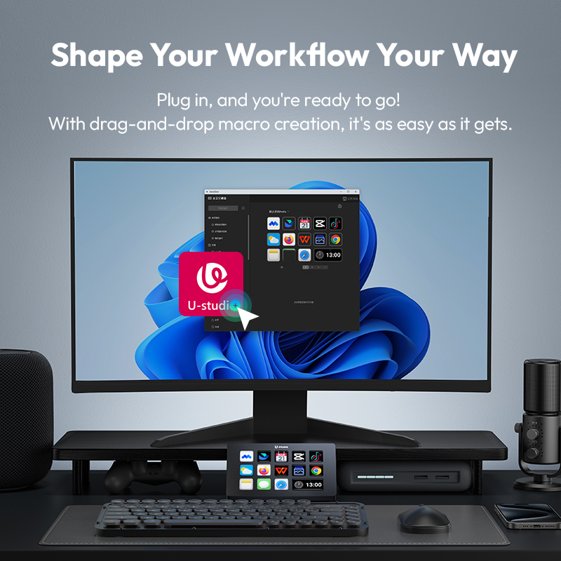 Ulanzi D200 Stream Deck คีย์บอ - Office Youtuber บทวิจารณ์และราคา