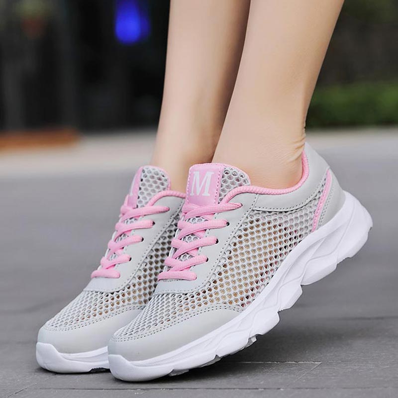ฤดูร้อน Breathable รองเท้าผ้าใ - Tech Office Pictures บทวิจารณ์และราคา
