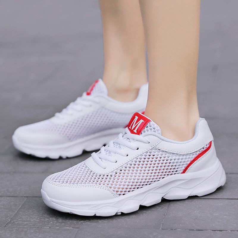 ฤดูร้อน Breathable รองเท้าผ้าใ - Tech Office Pictures บทวิจารณ์และราคา