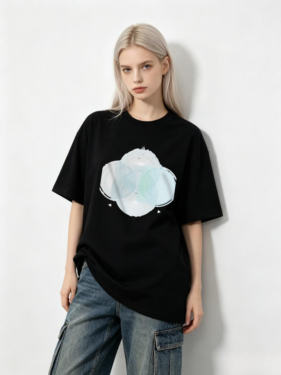 เสื้อยืดสมาร์ทเทค ดีไซน์แบบม้ว - Office Tech Logo บทวิจารณ์และราคา