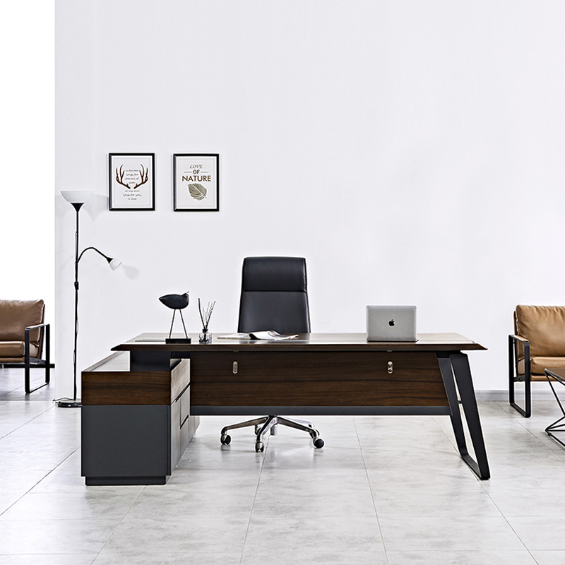 โต๊ะทำงานสำนักงานไม้หรูหราทันส - Office Tech Design บทวิจารณ์และราคา