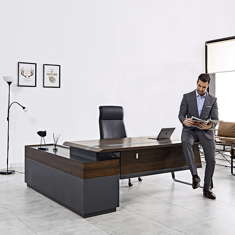 โต๊ะทำงานสำนักงานไม้หรูหราทันส - Office Tech Design บทวิจารณ์และราคา
