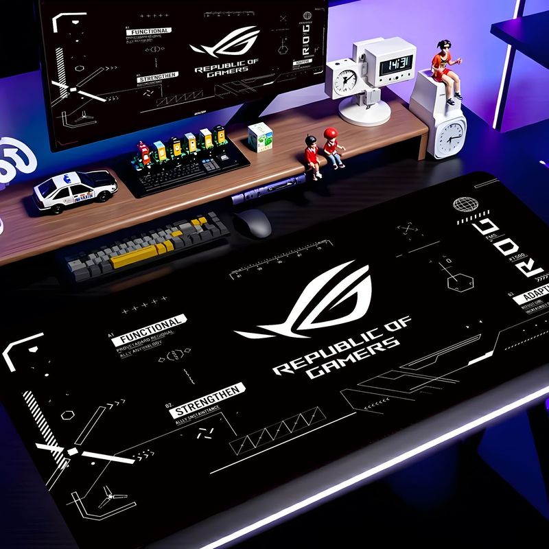 VIKAMA ROG โลโก้เกมแผ่นรองเมาส - Office Tech Logo บทวิจารณ์และราคา