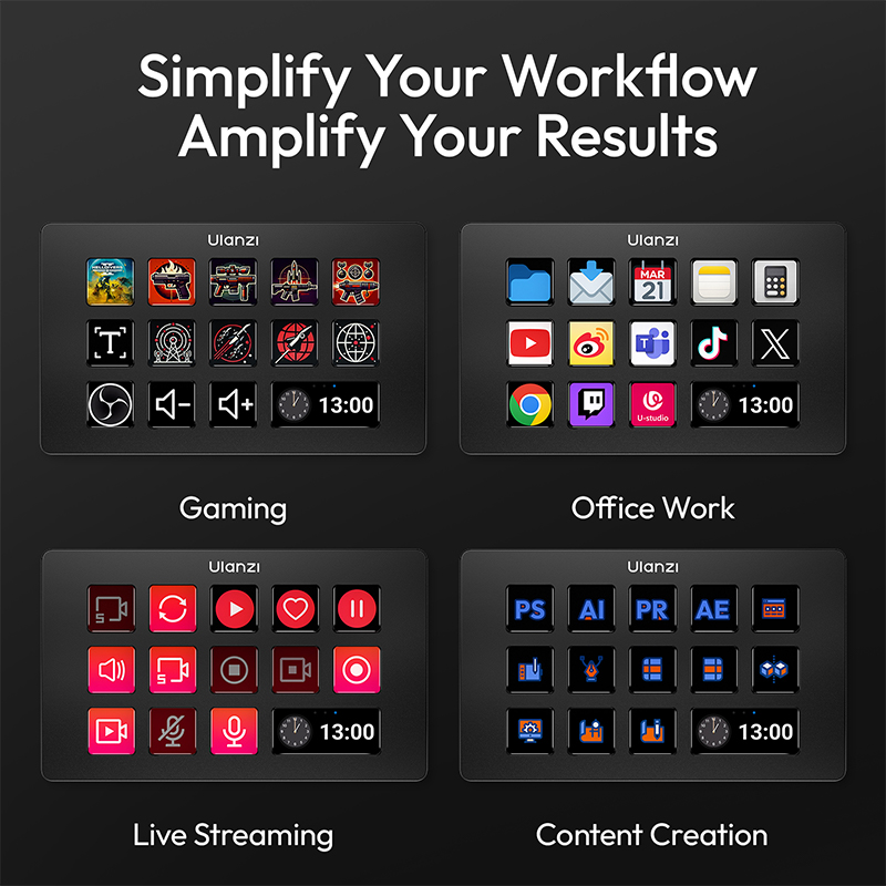 Ulanzi D200/D200H/D200X คอนโซล - Office Youtuber บทวิจารณ์และราคา